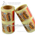 Gravure printed plastic laminated PET film for spices packaging